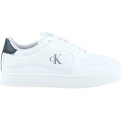 Resim Calvin Klein Classic Cupsole Erkek Beyaz Spor Ayakkabı Ym0ym01202-01w Beyaz 