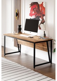 Resim Ms2 Çalışma Masası,ofis Masası - 70x160 Cm - Çam Ms2 - 160 - Çam 
