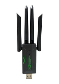 Resim Taplin Twa-105 1200mbps Usb 3.0 Wifi Adaptör 4 Antenli 