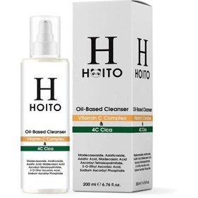 Resim Hoito Oil Based Cleanser Vitamin C Complex & 4C Cica Yağ Bazlı Cilt Ve Makyaj Temizleyici 200ml 