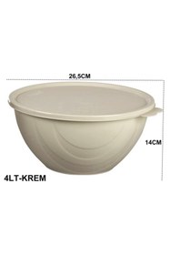 Resim Geseus Moon Star Elegance Kapaklı Yoğurt Mayalama Kabı Yemek Saklama Kabı 4 Litre-rbk-313 