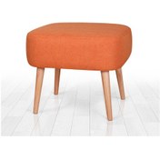 Resim Lorencehome Parrot Puf -Turuncu / Lorence Home 