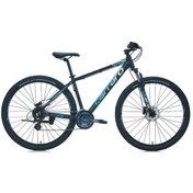 Resim Carraro Force 920 Erkek Dağ Bisikleti 440h Hd 29 Jant 21 Vites Mat Koyu Mavi Açık Mavi Gümüş Çok Renkli 