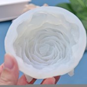 Resim Şık DIY Şakayık & Gül Çiçeği Silikon Kalıp Aromaterapi Mumları & Dekoratif Alçı El Sanatları için - Esnek Dikdörtgen Şekil, Ev Dekoru ve Hediye Yapımı için Mükemmel, Mum Kalıpları 