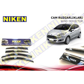 Resim Ford Fiesta Kromlu Cam Rüzgarlığı Niken 2010 Sonrası 