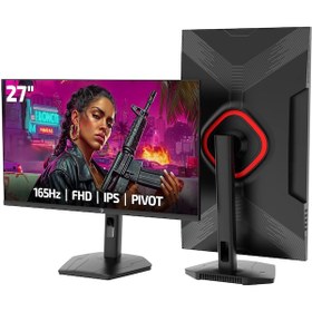 Resim Gamepower Lunis L30 27'' 165hz 1ms Ips Fhd Pivot Gaming Monitör Ölü Piksel Garantili 
