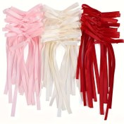 Resim 10 Adet Şık Kurdele Fiyonk - Pastel (Pembe, Bej, Kırmızı) veya Tek Renkli - Montaj Gerektirmeyen, Dayanıklı Polyester El İşi Fiyonklar Hediye Paketi, Düğün Dekorasyonu, Çiçek Düzenlemeleri, Noel, Sevgililer Günü, Anneler Günü İçin - DIY Projeler & Parti Süslemesi, Tatil Dekorasyonları, Stil Sahibi Aksesuarlar, El Yapımı Görünüm, Etkinlik Planlayıcılar İçin Mükemmel 