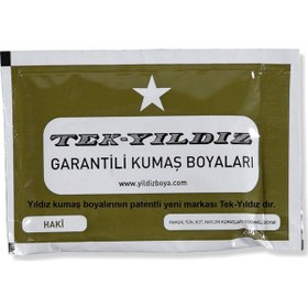 Resim Tekyıldız Kumaş Boyası - Haki 