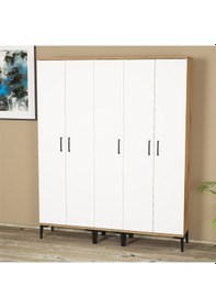 Resim Kalender Dekor Alba-1-2-3 Alb02 Portmanto Vestiyer Ayakkabılık 