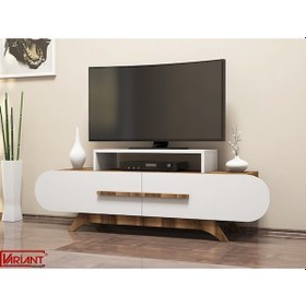 Resim Variant Variant Rose Tv Sehpasi Tv Ünitesi ( Ceviz-Beyaz ) 