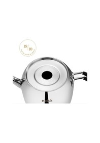 Resim Nehir Modern Mini Küçük Boy 0.8-1.6 Lt. Paslanmaz Çelik Çaydanlık Takımı 