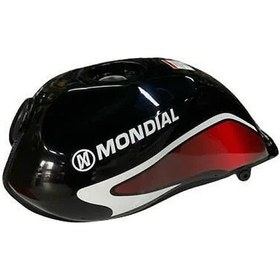 Resim Mondial Mondıal Mg 100-125 Superboy İ Benzin Deposu Siyah 