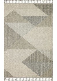 Resim Eko Halı Soho Sh08 Gri Multy Ince Halı130X190 Cm 