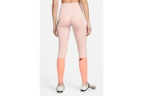 Resim Nike One High Waisted Training Leggings Yüksek Belli Toparlayıcı 2cepli Tayt Pembe 