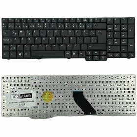 Resim Notespare Acer Ile Uyumlu Aspire 5635g, 5735z, 5737z, 6530g, 6930g, 6930zg Notebook Klavye Siyah Tr 