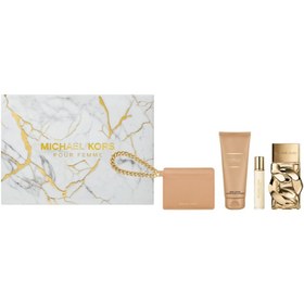 Resim Michael Kors Pour Femme Edp 100 Ml + Body Lotion 100 Ml + Edp 10 Ml + Kartlık 