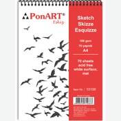 Resim PonArt Eskiz Blok 100 gr 70 Yaprak 