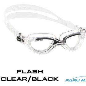 Resim Parumarin Cressi Flash Clear / Black Yüzücü Gözlüğü 