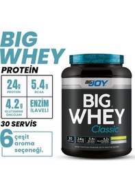 Resim Bigjoy Sports Whey Protein 30 Servis 990 Gr Muz - Big Whey Classic Series Protein Tozu Muz 