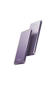 Resim İXTECH iXTECH 5000 mAh MagSafe Powerbank – 20W PD Hızlı Şarj ve 15W Kablosuz Şarj Destekli – Lila 