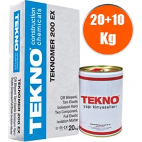 Resim Teknomer 200 Ex W Su Yalıtım Malzemesi 20+10 kg 