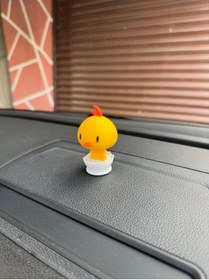 Resim 3dbaydesign Yeni Trend Sallanan Civciv Torpido Aksesuarı (sarı) 