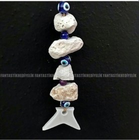 Resim Balık Nazar Boncuk Bahçe Balkon Duvar Saksı Kapı Süs Sarkaç (427299761) 