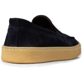 Resim Deery Erkek Süet Lacivert Loafer Ayakkabı - 02047mlcvc01 