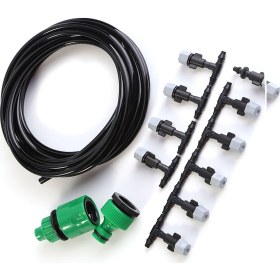 Resim Hangfox 10m Mikro Buhar Atomizasyon Seti - Ev Bahçesi Sulama Sistemi, Filtreli Nozzle, Seracılık Ve Nemlendirme İçin 