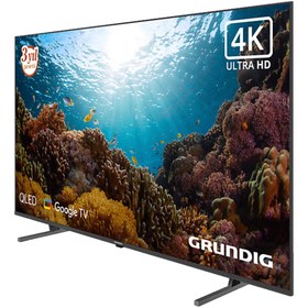 Resim Grundig 50 GJQ 9200 A 50 inç 126 Ekran Uydu Alıcılı Google Smart Dolby Atmos 4K Ultra HD QLED TV 