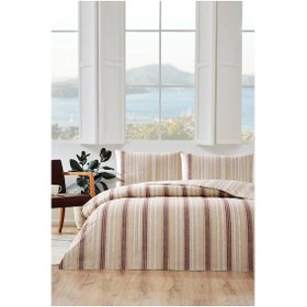 Resim Özdilek Ranforce -linea Nova Krem- Tek Kişilik Nevresim Takımı Krem 