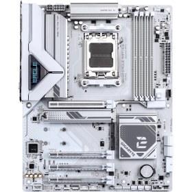 Resim Gigabyte B850 Eagle Wıfı7 Ice Am5 Ddr5 8200MHZ (Oc) Atx Gaming (Oyuncu) Anakart 
