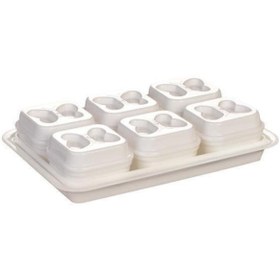 Resim Geseus Moonstar Tepsili Kahvaltılık Set Tepsili 6 Parça-KS-825 