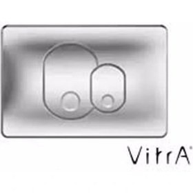 Resim Vitra 711-1085 Kumanda Kapağı 3/6lt Mat Krom 