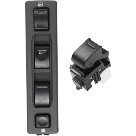 Resim Crackedice Suzuki Sidekick İçin 37990-56b00 Elektrikli Cam Ana Kontrol Anahtarı 