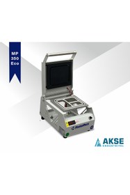 Resim makropack Tabak Kase Kapatma Makinesi Sıcak Soğuk Yemek Kahvaltılık Paketleme 