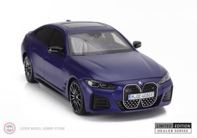 Resim 1:18 Minichamps 2022 BMW i4 G26 M50 Frozen Blue 