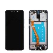 Resim Huawei Uyumlu Mate 20 Lite Lcd Ekran Dokunmatik Siyah Çıtalı Servis 