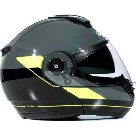 Resim Zeus Kask ZS-3050 Grey Be7 Fluo Yellow 