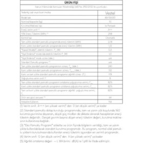 Resim Vestel KM 106301 10 kg Kurutma Makinesi 