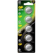Resim CR2430 3 V 5'li 2430 Boy Lityum Düğme Pil GP