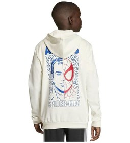 Resim Adidas J Mrvl Sm Hd Beyaz Çocuk Sweatshirt Jz3556 