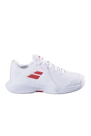 Resim BABOLAT Propulse Junior 3 Ac Girl Kız Çocuk Beyaz Tenis Ayakkabısı Kız Çocuk TENİS AYAKKABI 