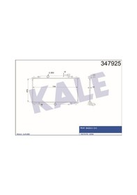 Resim Kale 347925 Radyatör Al Pl Brz 6 Cx 5 Mt Pe1115200 