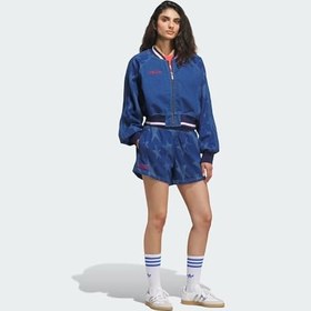 Resim adidas SST Denim Graphic Varsity Bomber Kadın Ceket 