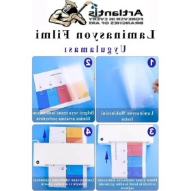 Resim Esranın Dünyası A4 Laminasyon Filmi, Parlak, 50'li Paket, 125 Mikron 