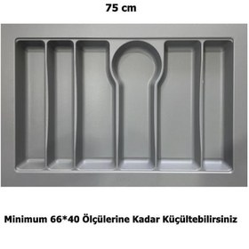 Resim LİDER 75*49 Çekmece İçi Kepçelik ve 75*49 Kaşıklık İkili Set 