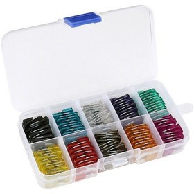 Resim 120 Adet/kutu Mini Oto Bıçak Sigorta Seti 2-35a Çeşitli K19333 120pcs 