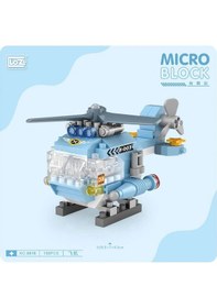Resim Lz8616 Loz Helikopter Blok Seti Mini Poşet -vagon Life 