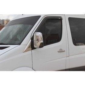 Resim Vw Crafter Krom Kelebek Cam Yeri 2 Parça 2006-2017 Arası 